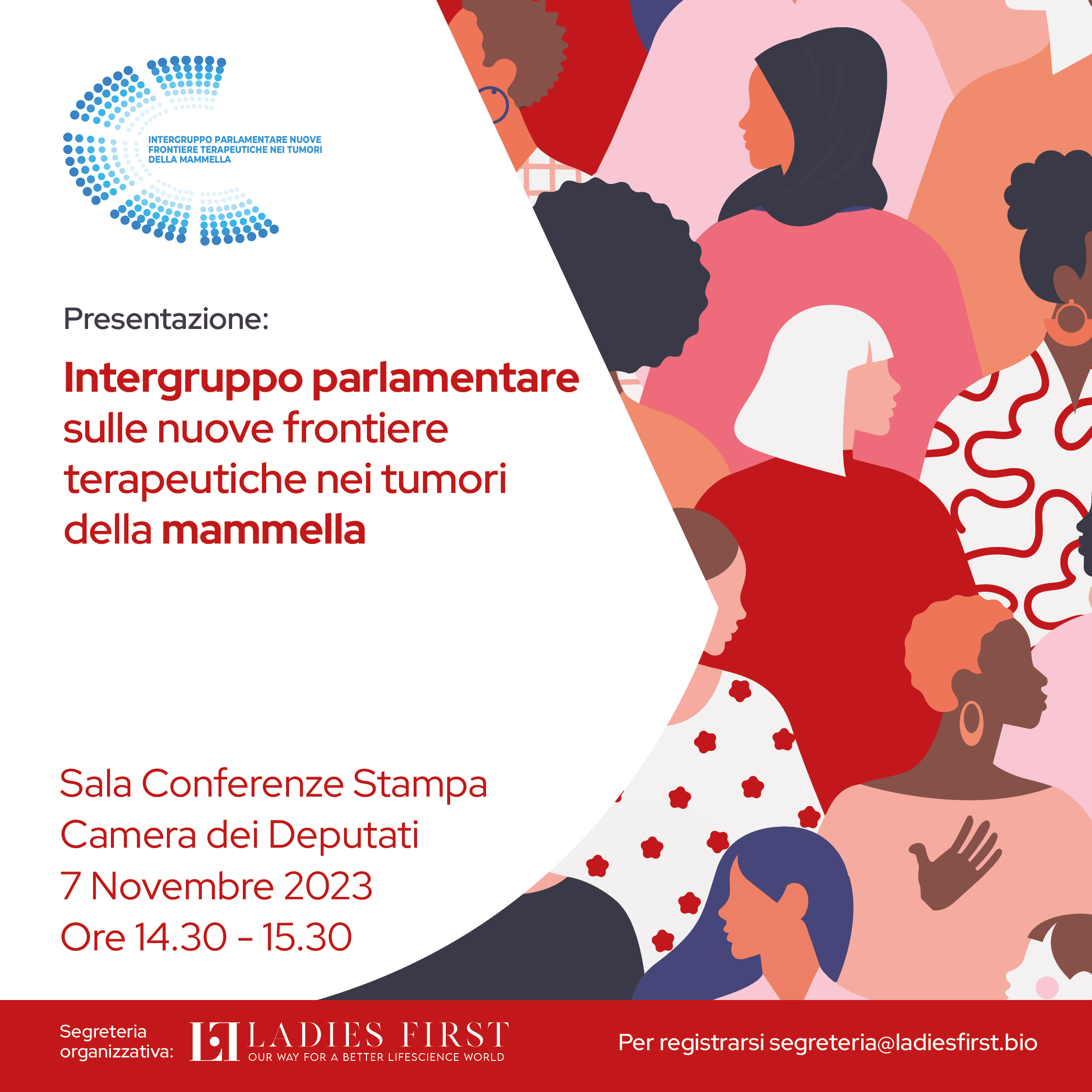 Save the date - Conferenza Stampa di presentazione dell'intergruppo