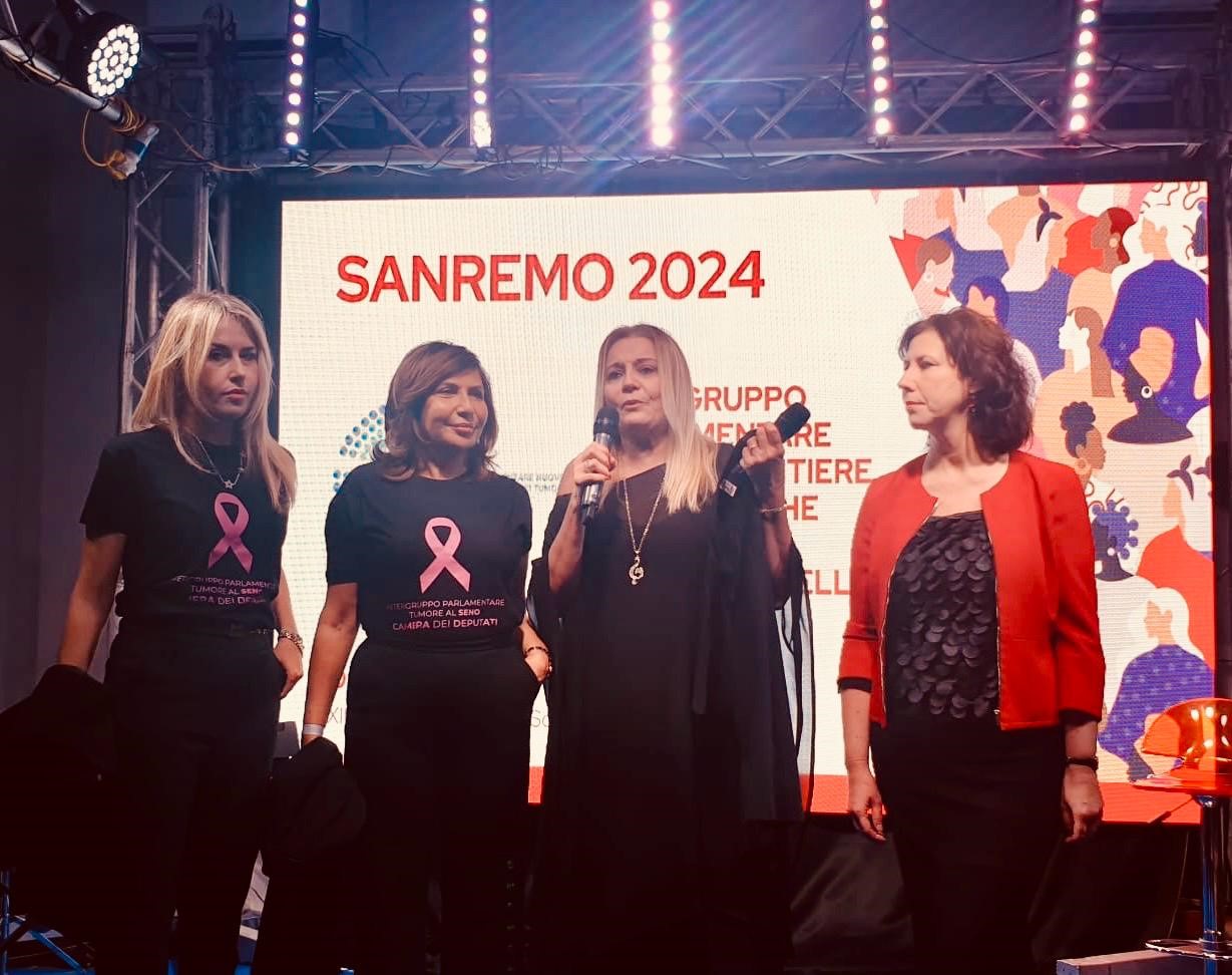 L’Intergruppo Parlamentare Tumore al Seno a Sanremo 2024